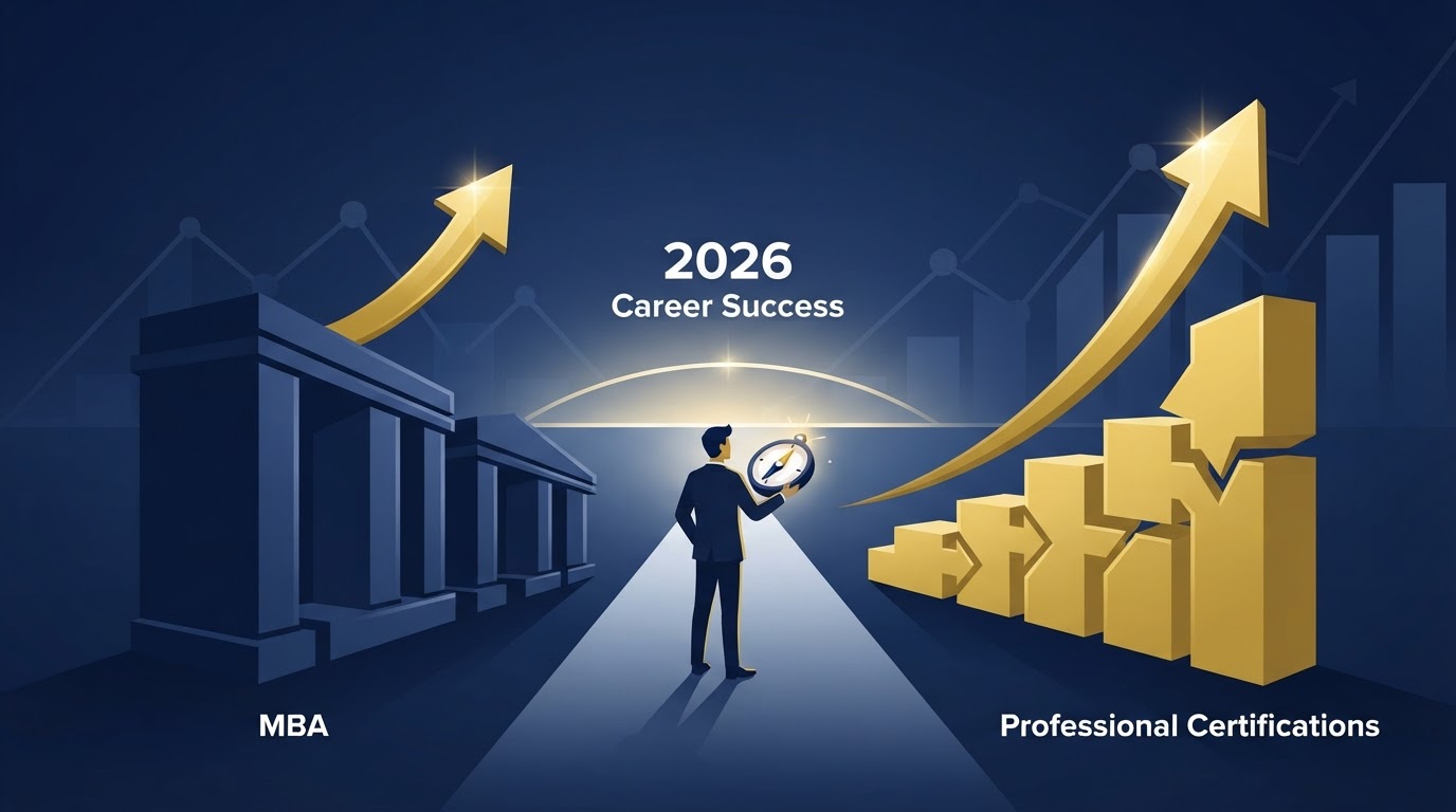 MBA vs Professional Certifications in 2026: The Candid ROI Comparison