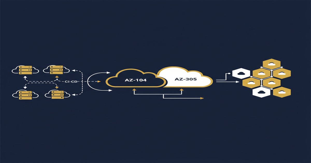 Azure AZ-104 vs AZ-305 in 2026: Which Azure Certification First - illustrated guide by Learners Ink (Cloud & DevOps)