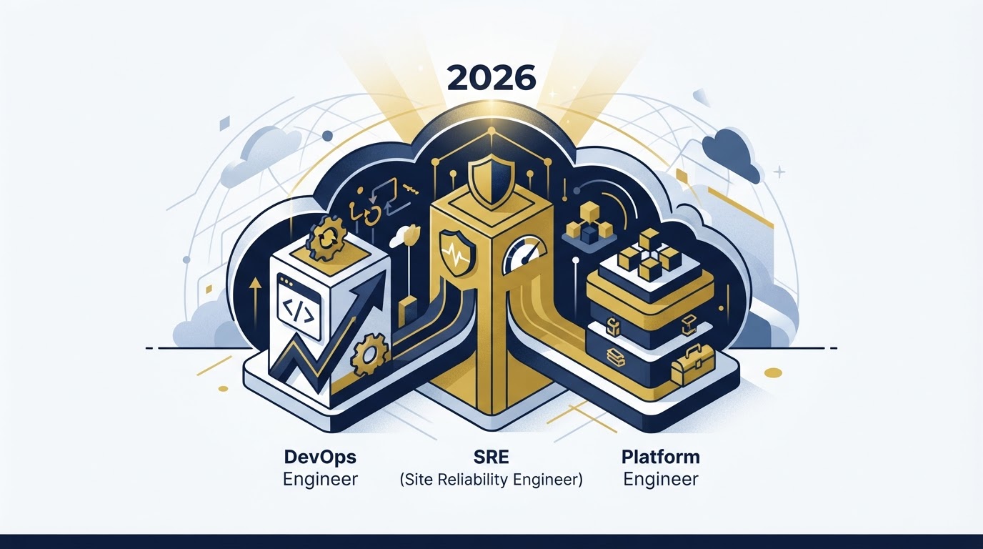 DevOps Engineer vs SRE vs Platform Engineer in 2026: Roles, Skills, Salaries