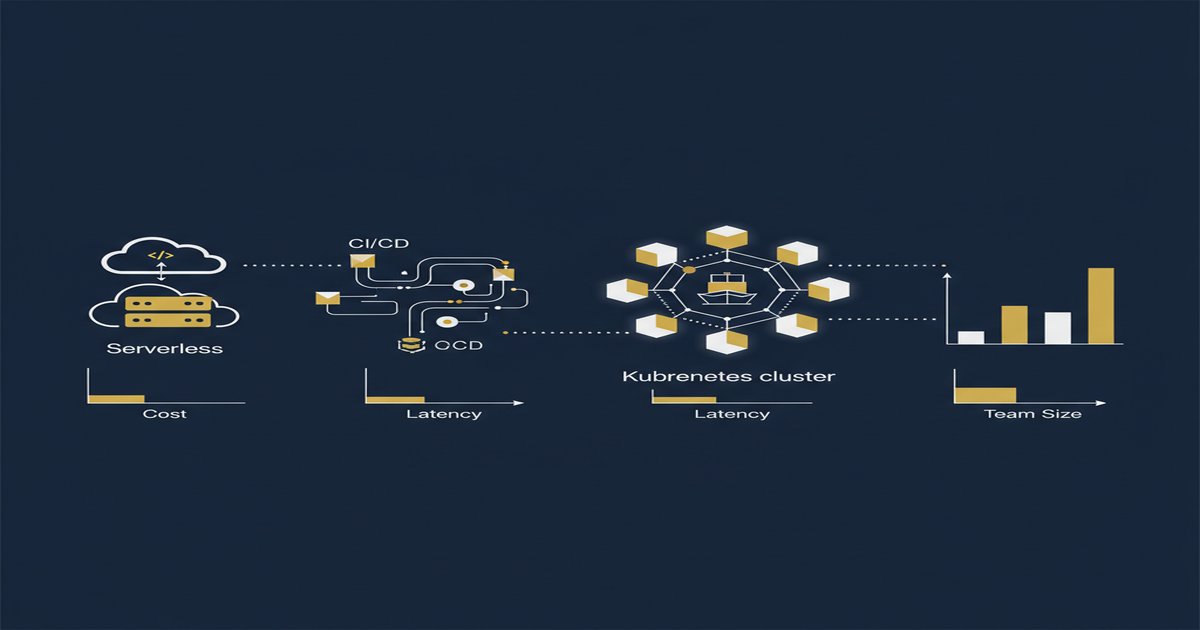 Kubernetes vs Serverless in 2026: When to Choose What Based on Cost, Latency and Team Size - illustrated guide by Learners Ink (Cloud & DevOps)
