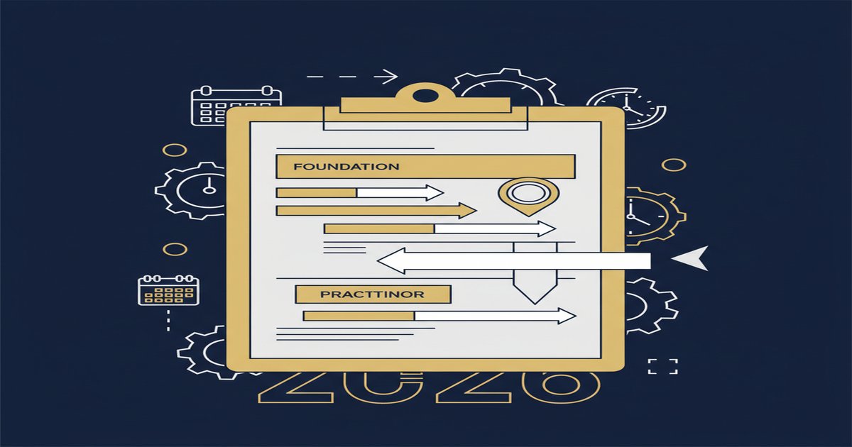 PRINCE2 Foundation vs Practitioner in 2026: Which Level Should You Take? - illustrated guide by Learners Ink (Project Management)
